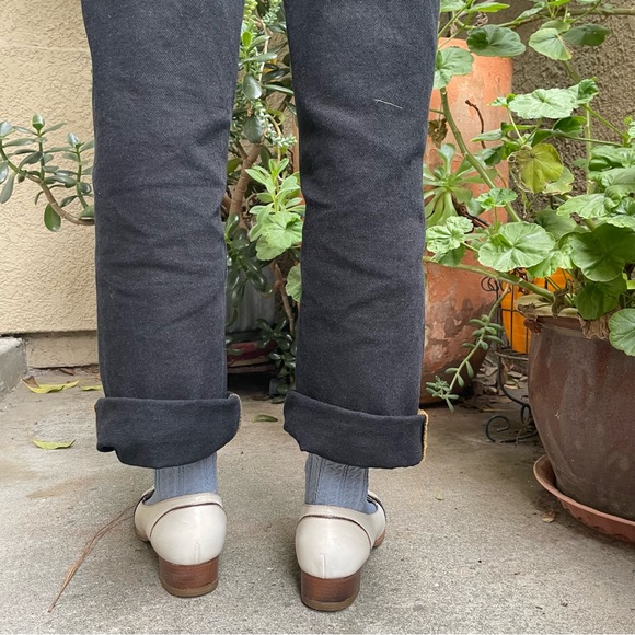 Vintage 70’s cream Gucci leather loafers - Picture 10 of 16